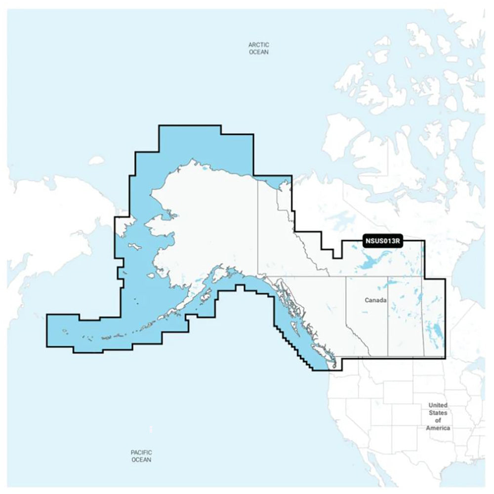 Garmin NSUS013R Navionics+ Canada, West & Alaska mcroSD