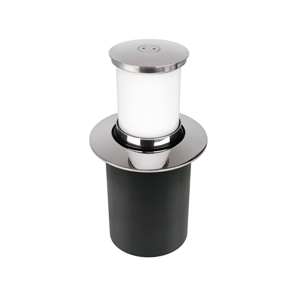 Quick Secret Light L - Pop Up - 6W - Stainless Steel - Warm