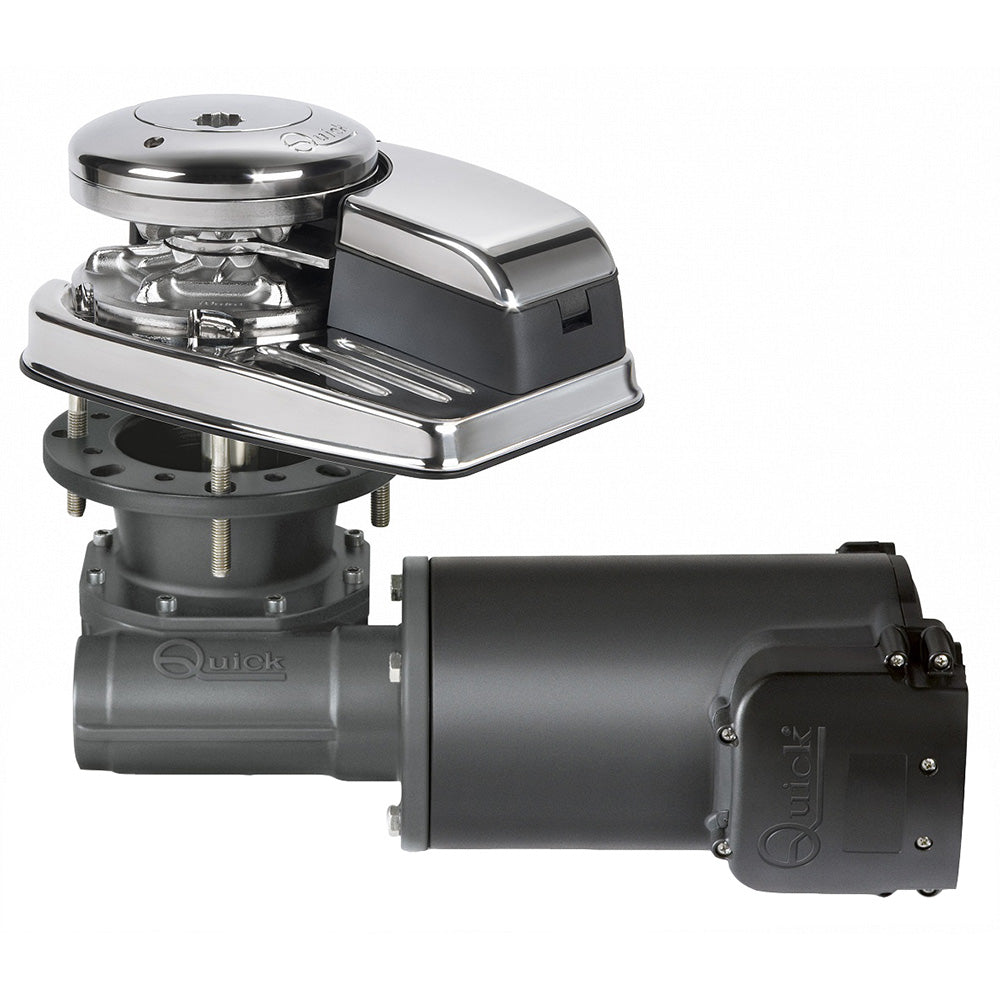 Quick Dylan DR4 Windlass - 1500W, 12V, 10mm - 3/8" Gypsy - 5/8" Rope