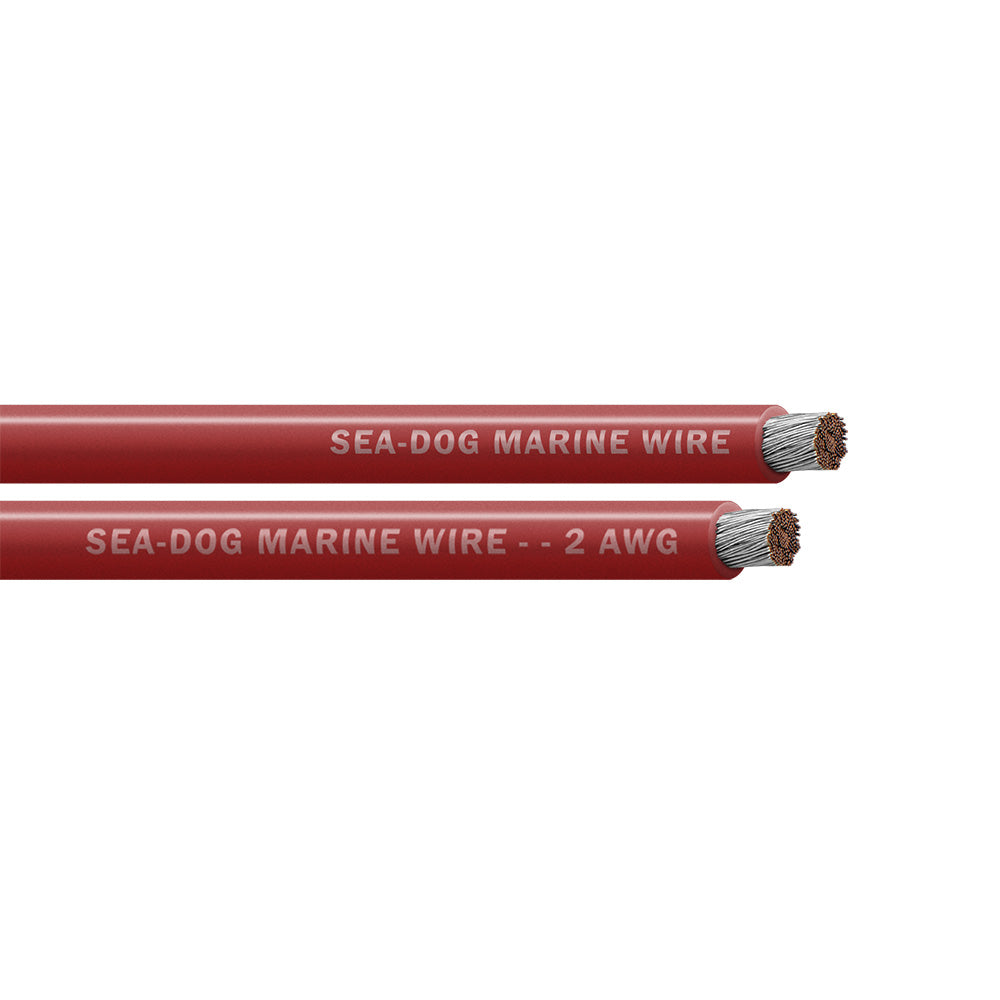 Sea-Dog 2 AWG Yellow Battery Cable - 25'