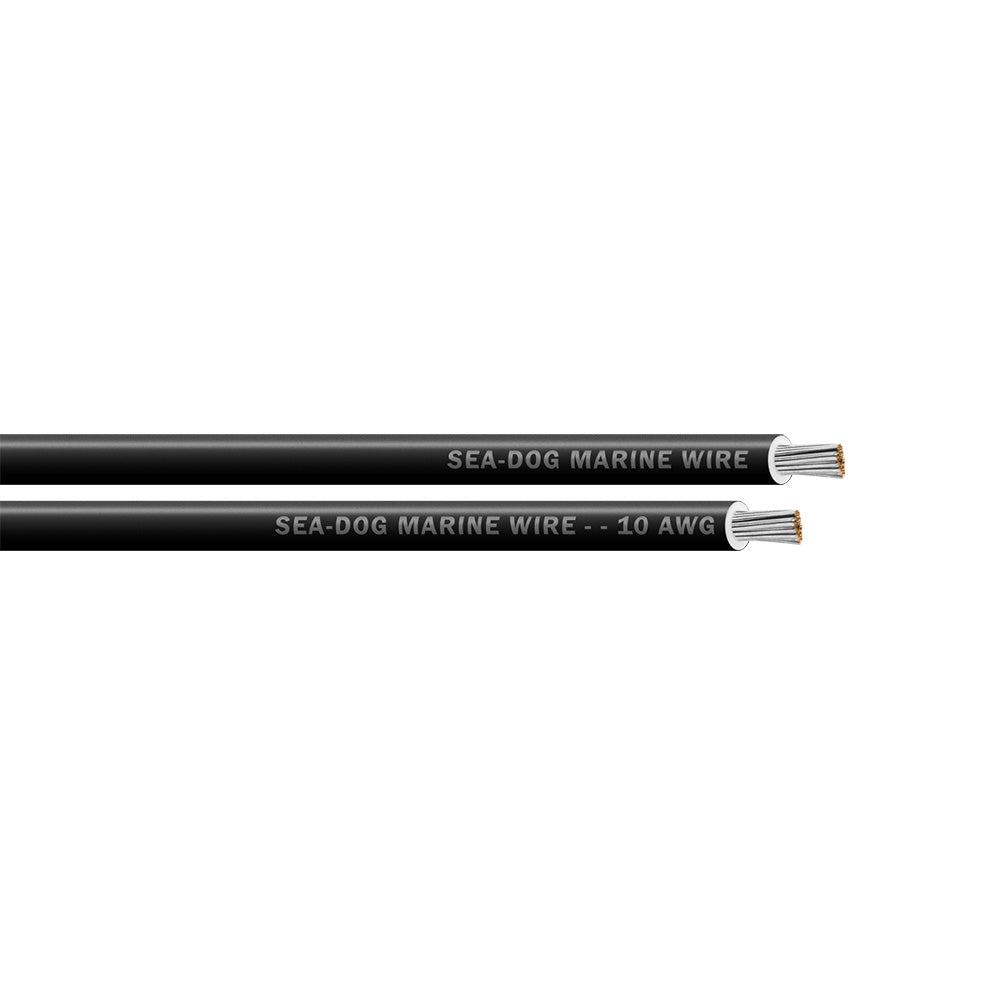Sea-Dog 10 AWG Black Primary Wire - 500'