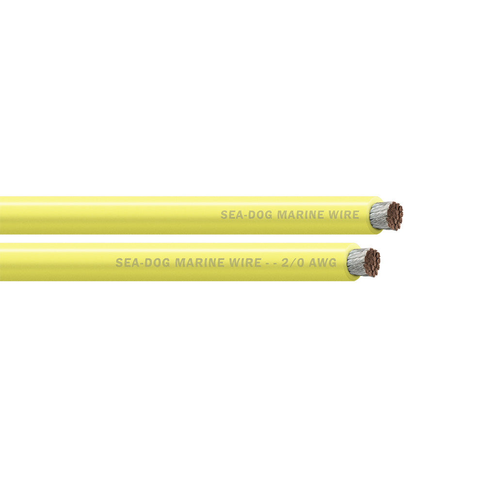 Sea-Dog 2/0 AWG Yellow Battery Cable - 200'