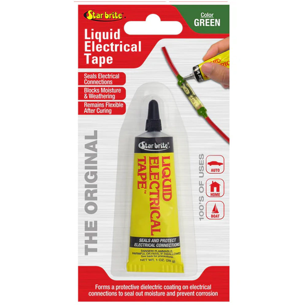 Star brite Liquid Electrical Tape - Green - 1 oz