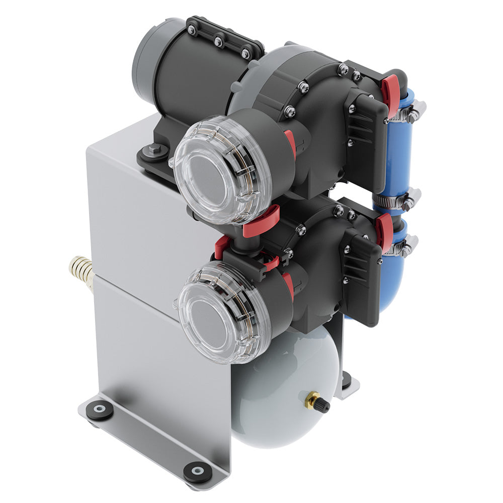 Johnson Pump Aqua Jet II Duo 2L WPS - 10.4 GPM - 24V - 2.8 Bar