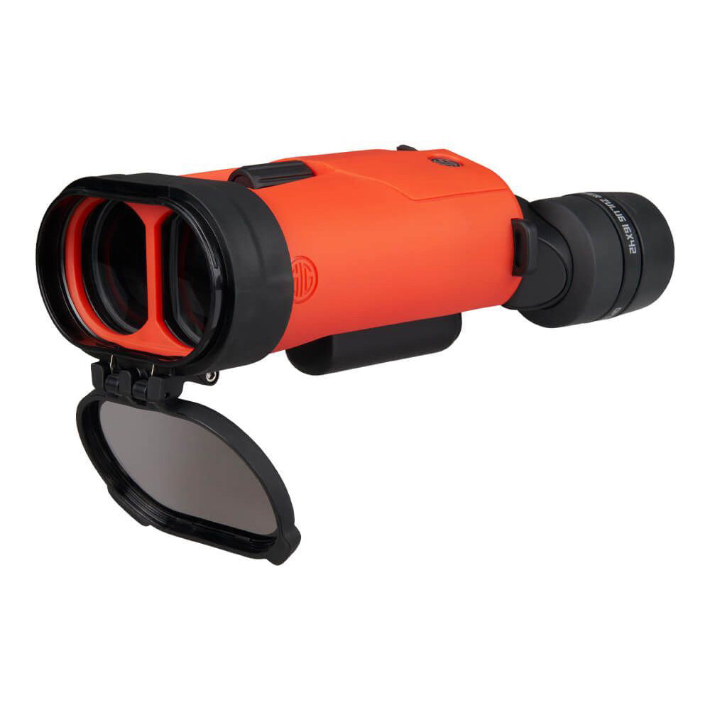 SIG SAUER ZULU6™ HDX Marine Binocular w/Polarized Flip Lens - 16x42mm - Orange