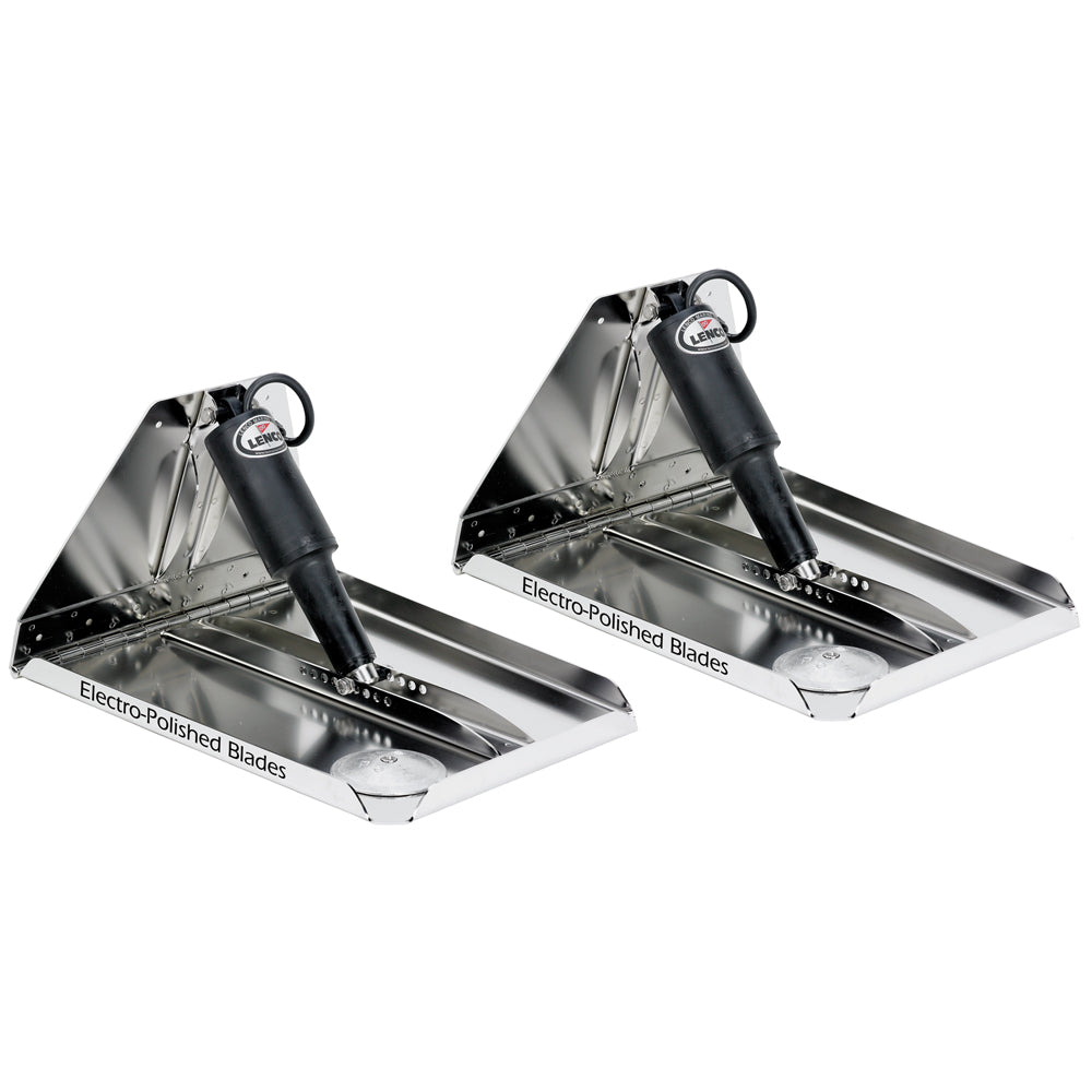 Lenco 18inx14in Heavy Duty Trim Tab Kit 12v Requires Switch