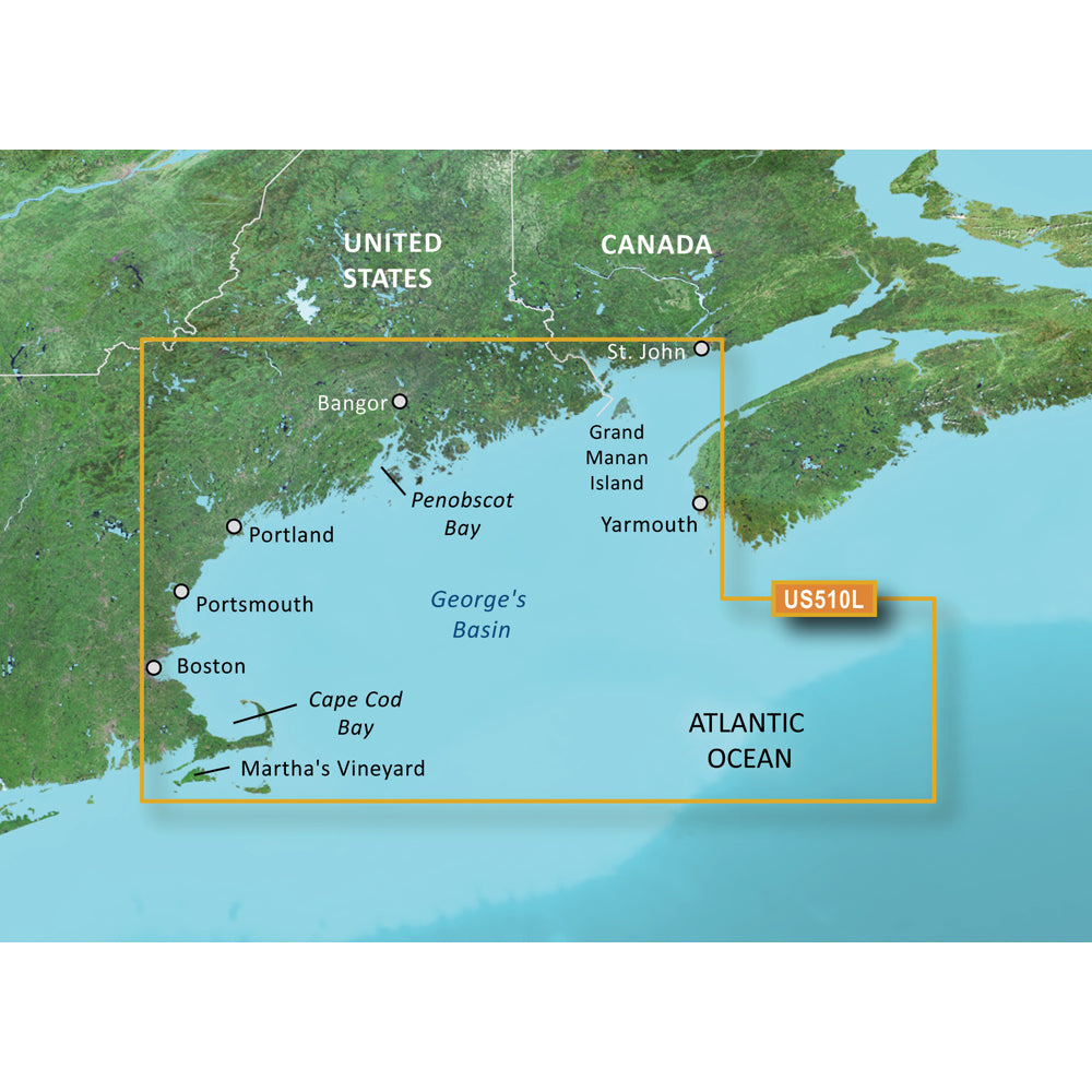 Garmin VUS510L G3 Vision St. John - Cape Cod