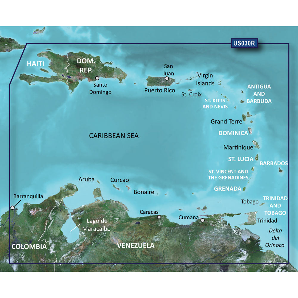 Garmin HXUS030R G3 Micro SD Southeast Caribbean