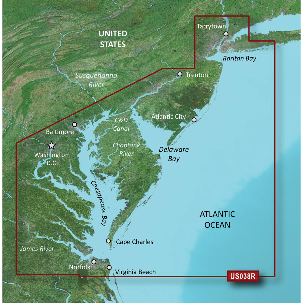 Garmin VUS038R G3 Vision New York To Chesapeake