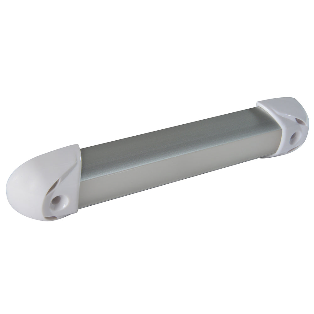 Lumitec Mini RAIL2 6in Red LED Light Brushed Finish 12/24v