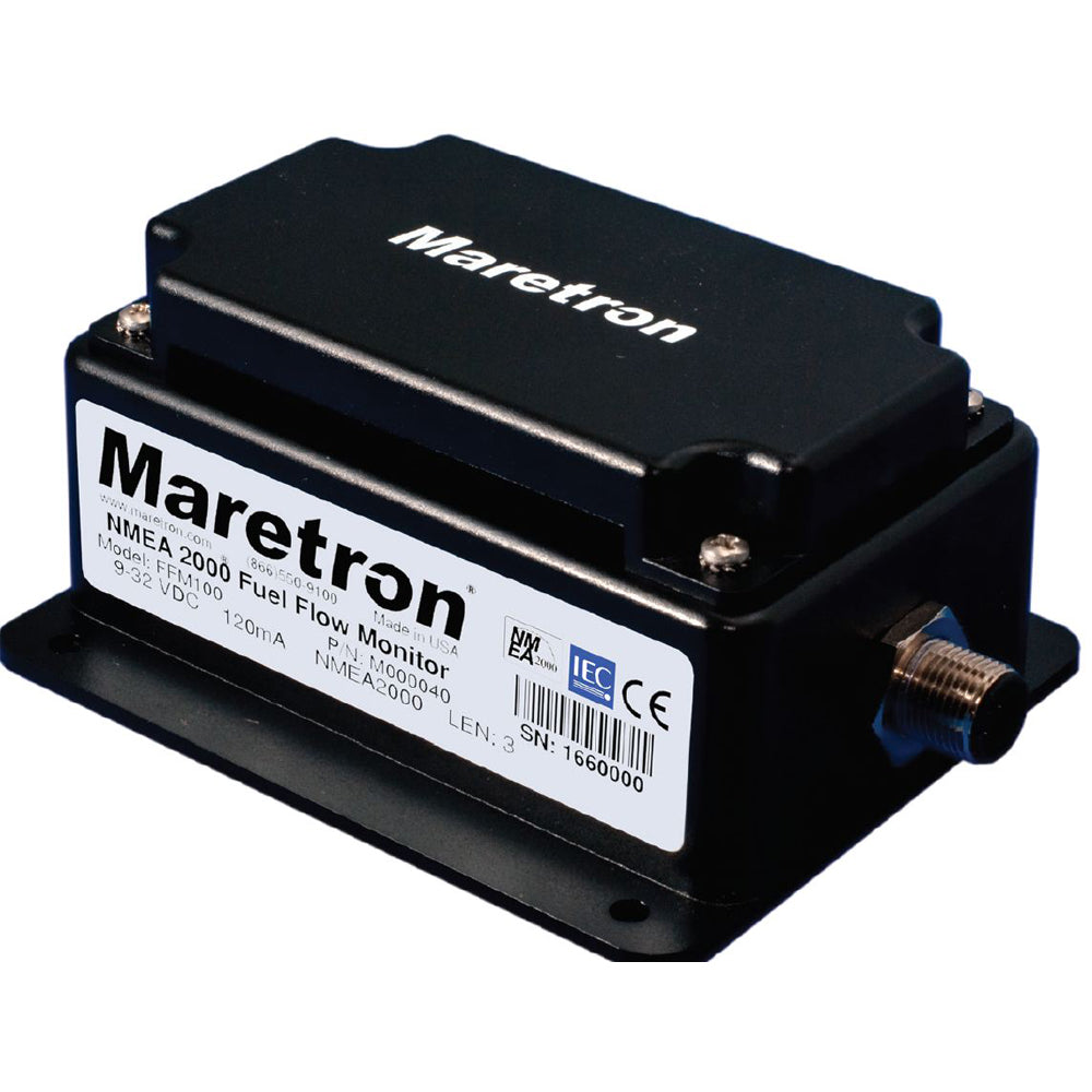 Maretron FFM100-01 Fuel Flow Monitor Requires Sensor