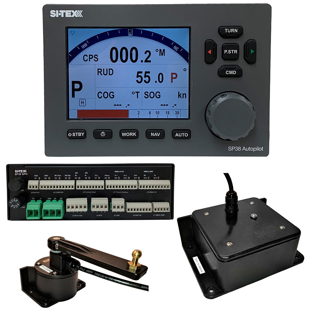 Sitex SP38 Autopilot Corepack Flux Gate Compass Rotary Feedback No Pump