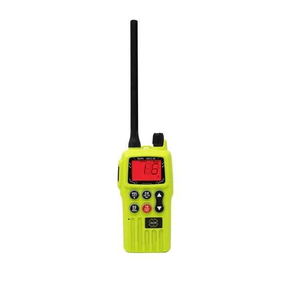 ACR SR303 Multi Channel GMDSS Waterproof Hand Held VHF Replaceable Lithium Battery
