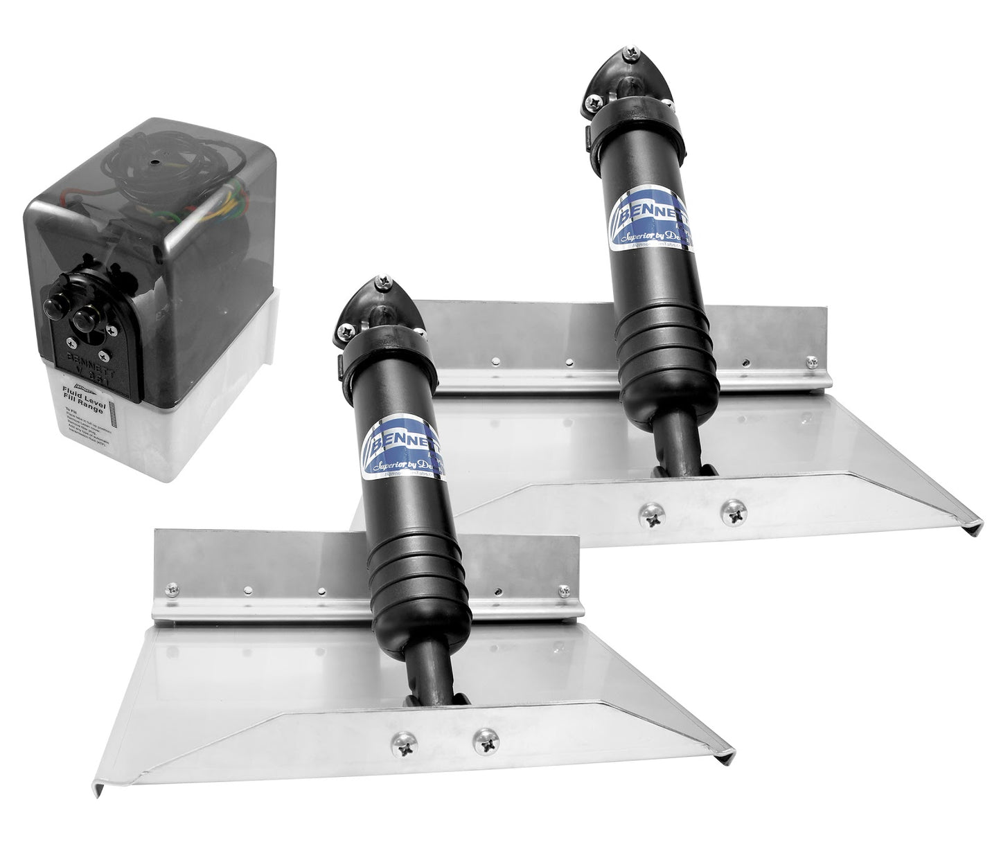 Bennett 12X9 Trim Tabs No Control