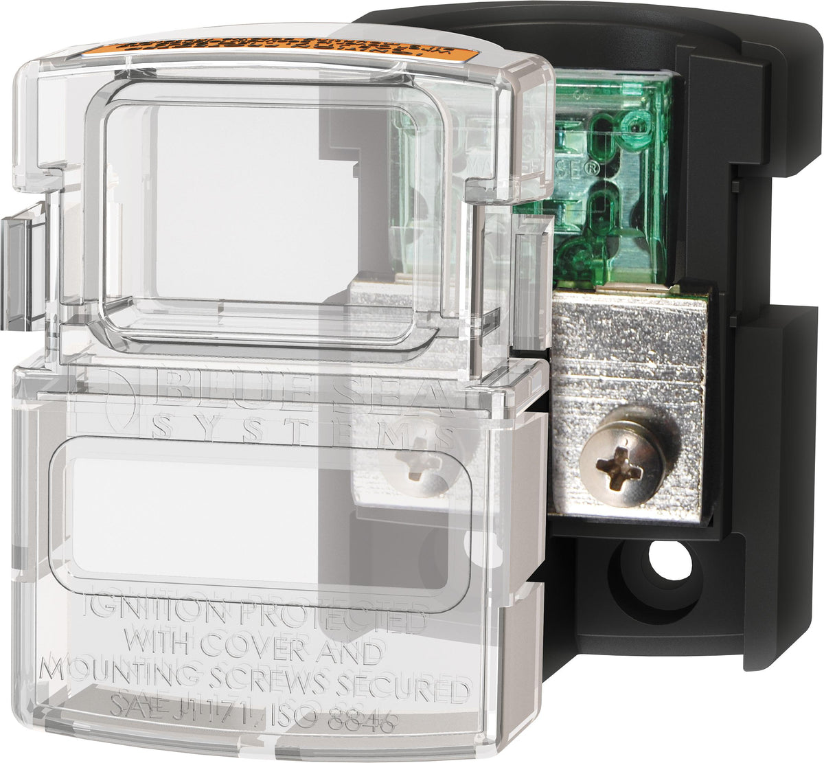 Blue Sea 5006100 MAXI Fuse Block 30 to 80 Amp Ignition Protected