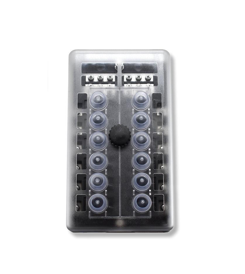 Bluewater 12 Position Circuit Breaker Panel W/Cover