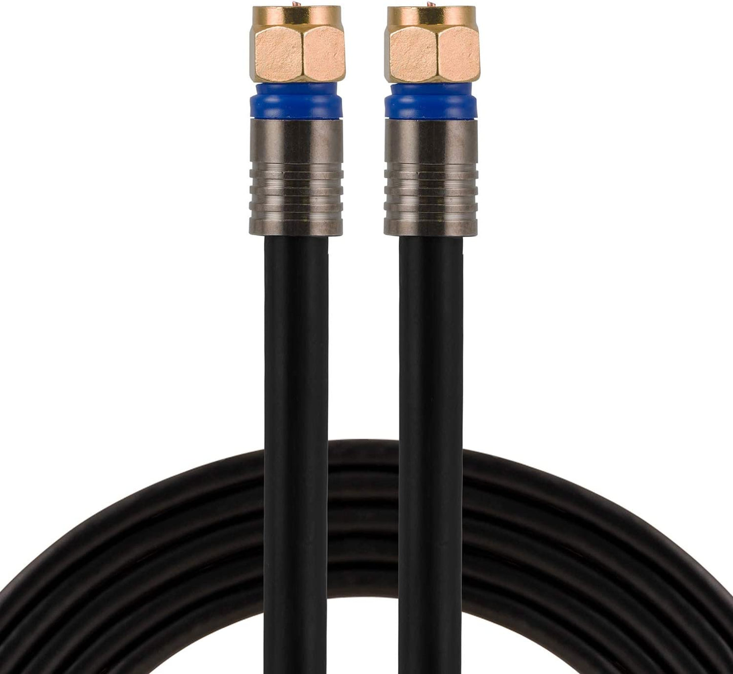 RG6 Coaxial Cable 15ft With F-type Connectors
