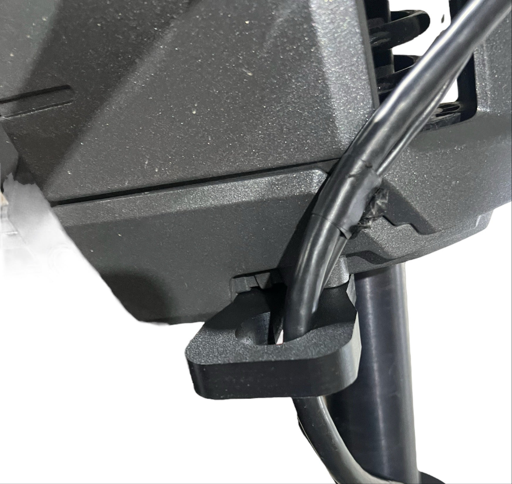 LOWRANCE GHOST TRANSDUCER CABLE CLIP AND KEEPER SET FROM K AND K KUSTOMZ