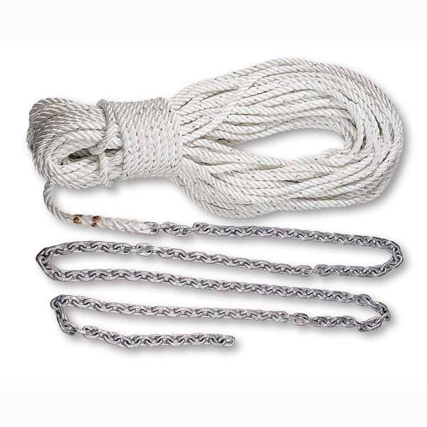 Lewmar 5ft 1/4in G4 Chain W/100ft 1/2in Rope