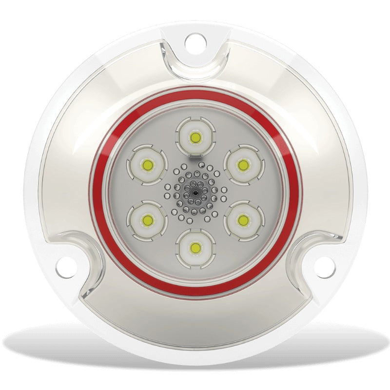 Lumishore ORA SMX11 Surface Mount Underwater White LED Light Polymer Housing 12vDC