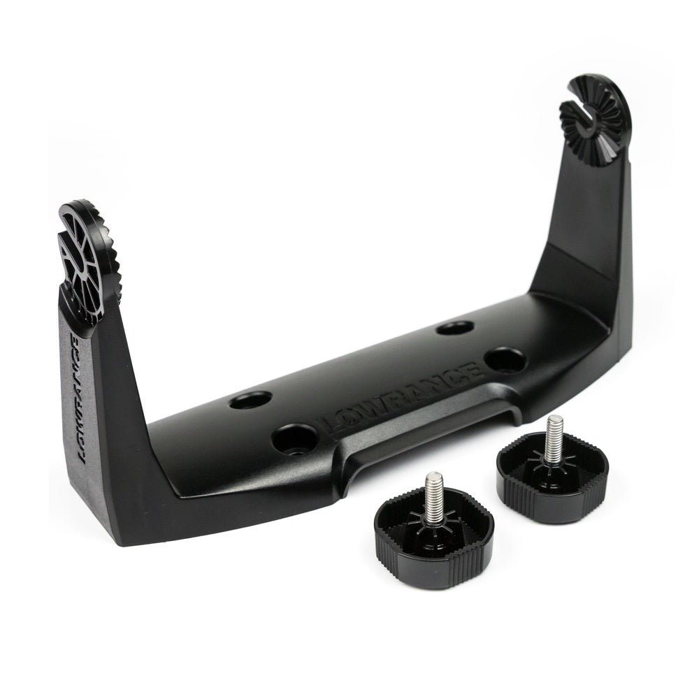 Lowrance Gimbal Bracket and Knobs For 7in G2 Touch, HDS G3 Elite and Hook