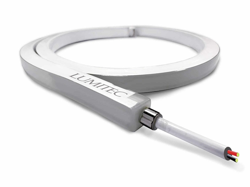 Lumitec Moray Flex Strip Light RGBW 1.5ft 10-14vDC White Finish