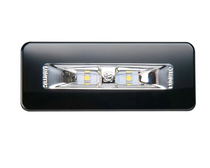 Lumitec Illusion Spreader Light White Dimming LED Flush Mount Black Housing 12/24v