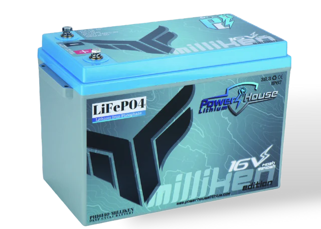 PHL Milliken Edition 16V 140Ah Deep Cycle Battery (5 to 8 devices) - - LIMITED EDITION