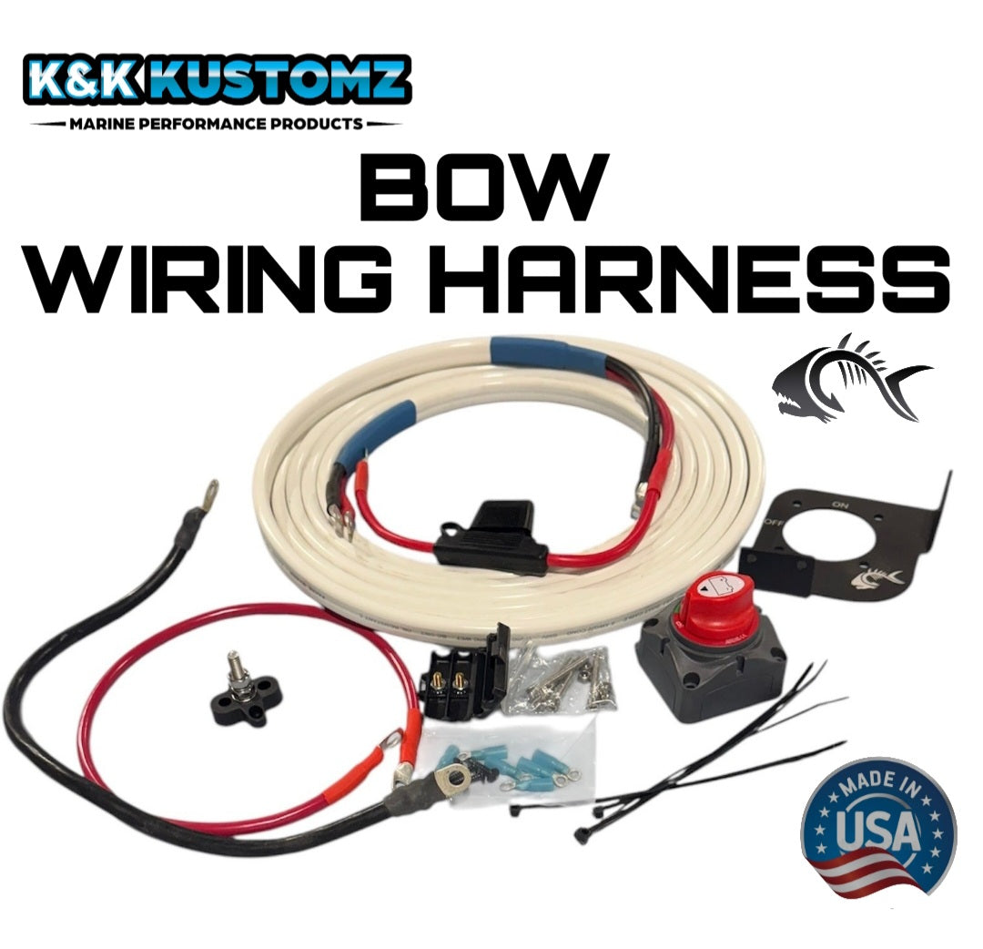 K and K Kustomz Dedicated Electronics Wiring Harness