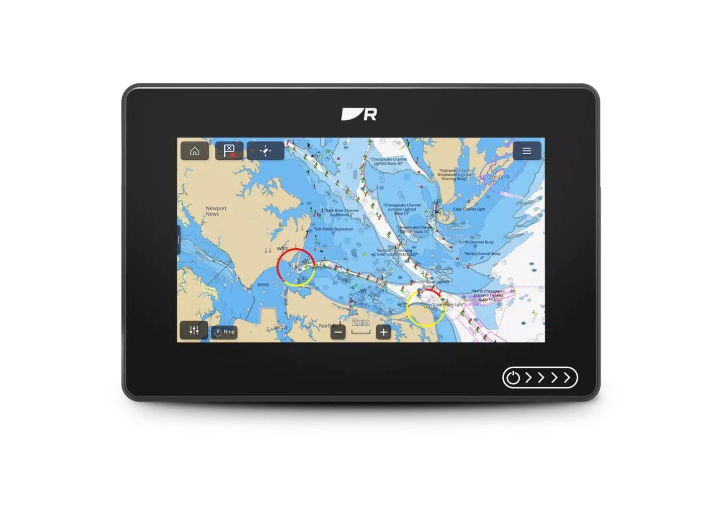 Raymarine Axiom 2 7 Chartplotter with LHC North America