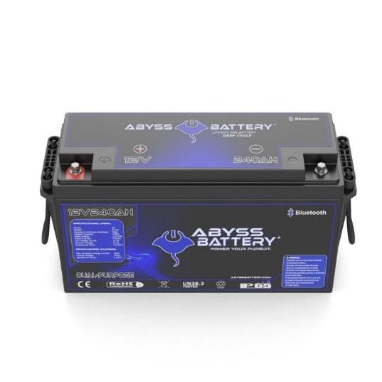 ABYSS Group 49 - Deep Cycle + Trolling w/Bluetooth | AB-12V240-BT *DROP-SHIP ITEM. 3 UNIT MINIMUM FOR FREE FREIGHT.