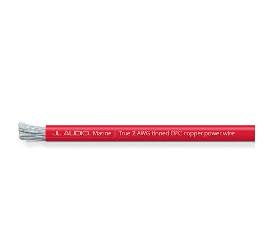 JL AUDIO ABYC Red Power Wire, 2 AWG, 50' (XM-RPW2-50) | 010-13462-00
