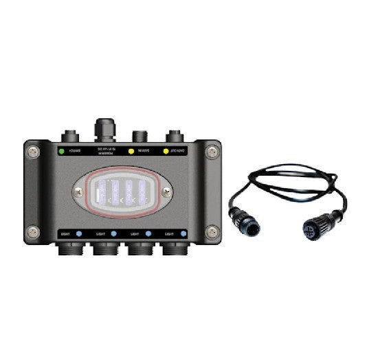 LUMISHORE SMX SUPRA i-Connect Hub Kit, 4x Connectors, 1M DMX Cable | 60-0317 | 010-04356-00