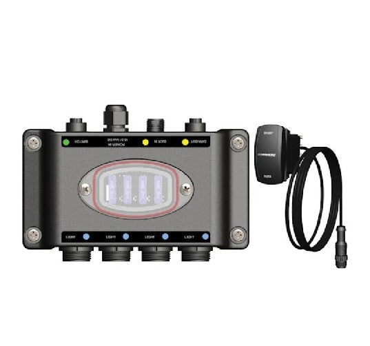 LUMISHORE i-Connect Kit Inc i-Connect Hub & i-Conn switch, full light sync, 4 lights.**SMX53 ONLY* | 60-0402 | 010-04443-00