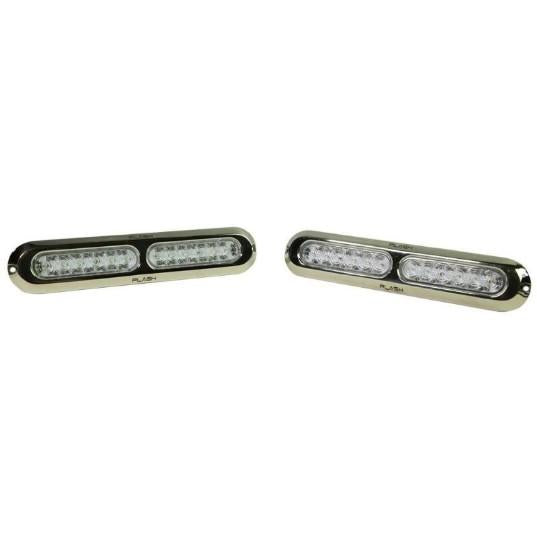 PLASHLIGHTS Poquito 60W Underwater Transom Light - RGB - Pair - W/ Controller | PL-UWL-60W-RGB-K