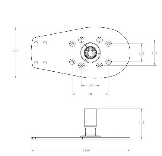 Seaview ADASTLK Adapter Plate For Starlink