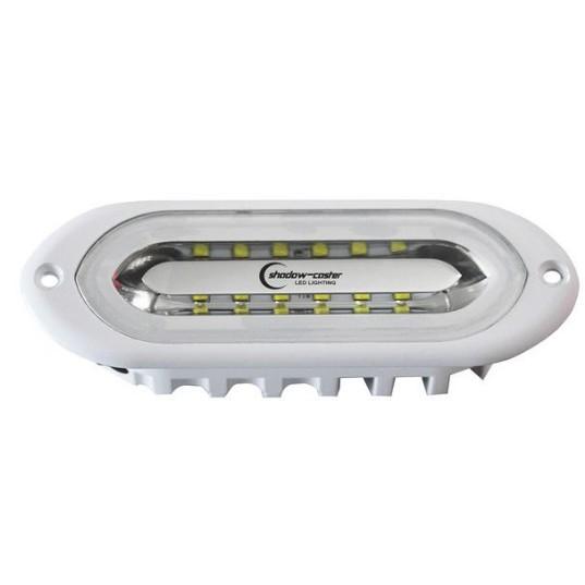 SHADOW-CASTER White Flush Mount Spreader Light - Color Changing | SCM-SLF-CC-WH