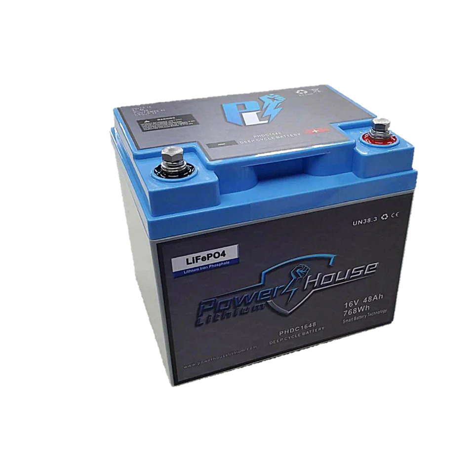 16V 48AH Deep Cycle Battery (2 Devices)