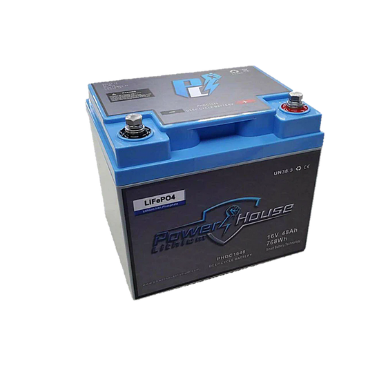 16V 48AH Deep Cycle Battery (2 Devices)