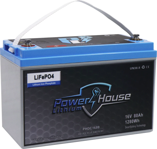 16V 80AH Deep Cycle Battery (4 to 5 Devices)