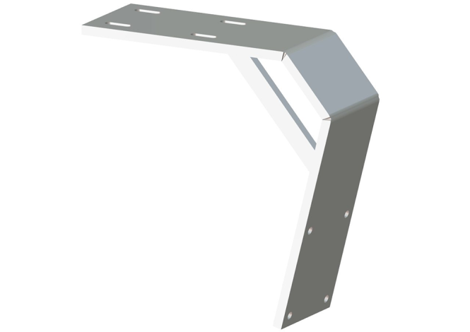 Deck Mount Short-Long 8"aft-11"drop