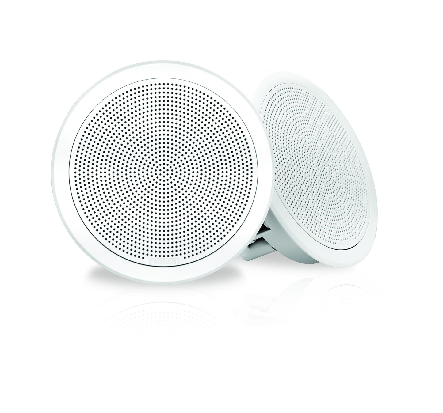 Fusion Fm-f65rw 6"" White Round Flush Mount Speakers