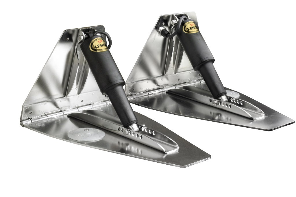 Lenco 18""x12"" High Performance Trim Tab Kit 12v Requires Switch