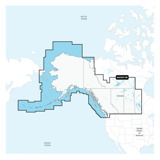 Navionics Plus NAUS013R Canada, West and Alaska microSD