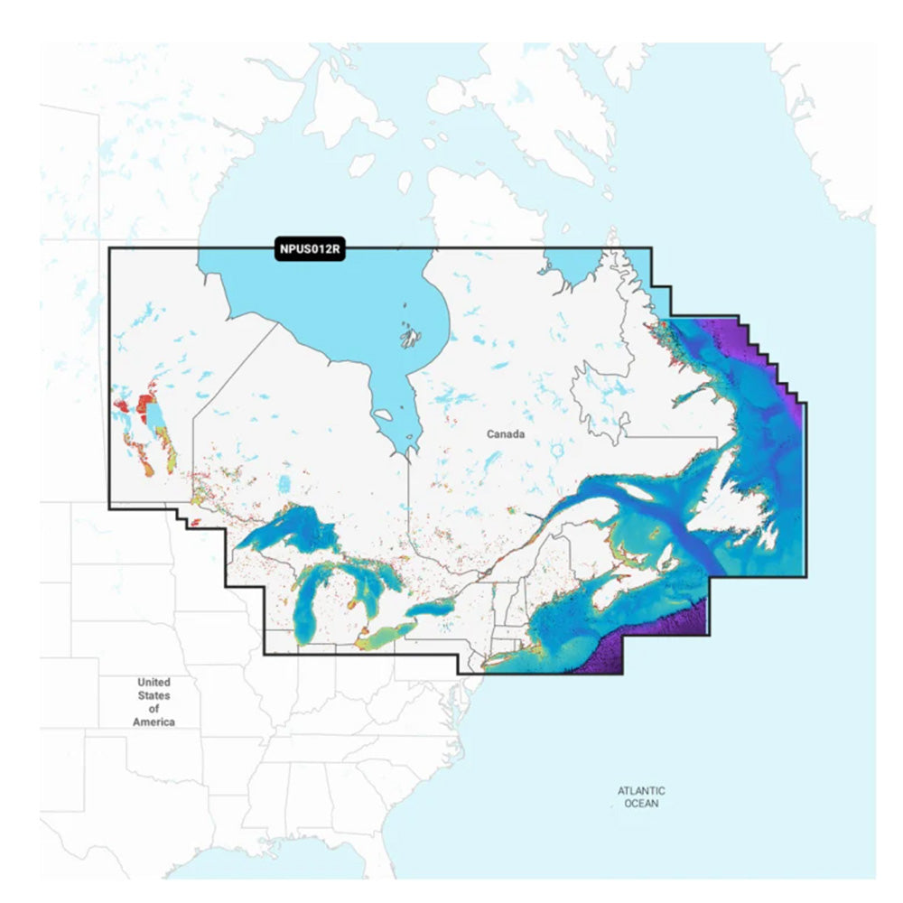 Navionics Platinum+ NPUS012R Canada, East and Great Lakes microSD