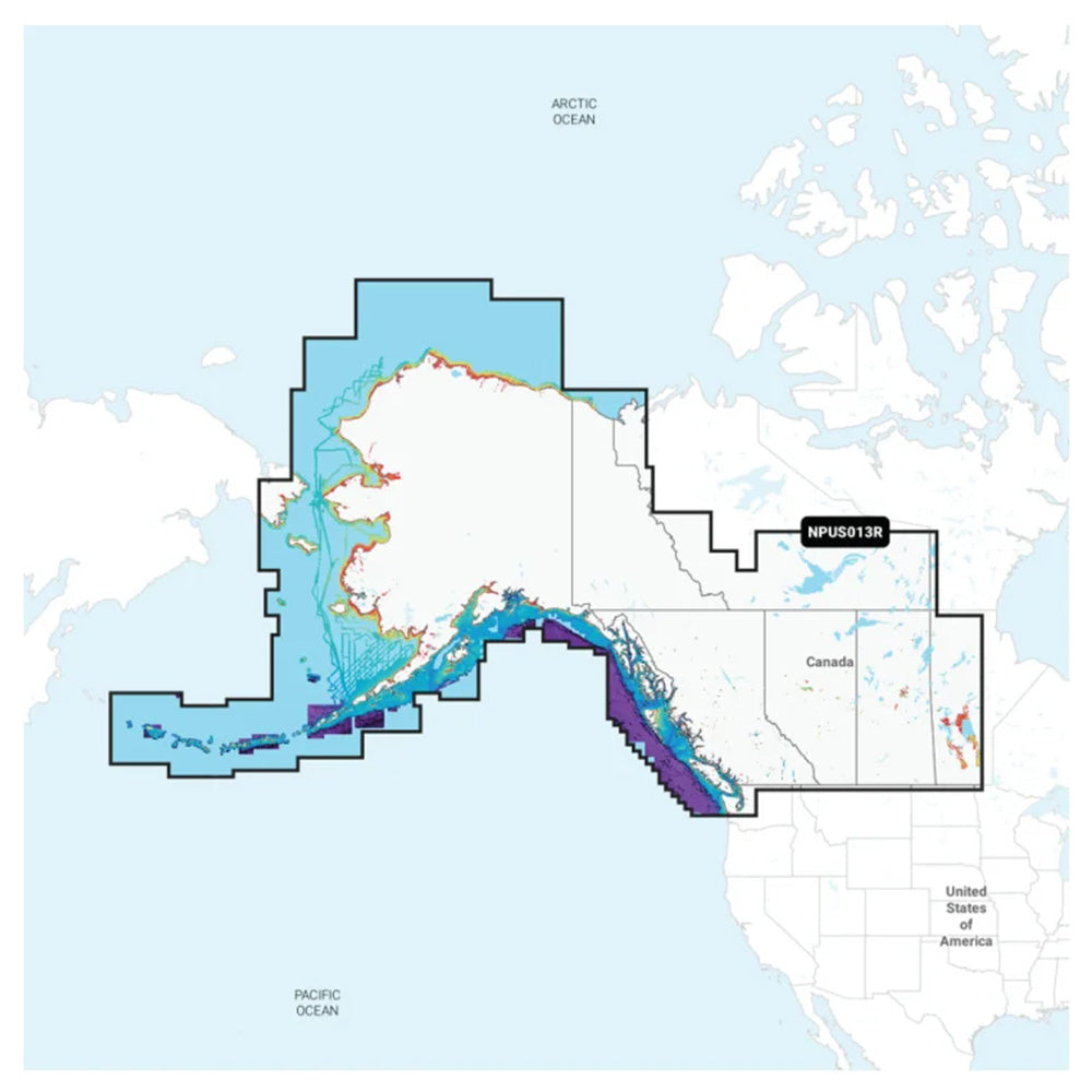 Navionics Platinum+ NPUS013R Canada, West and Alaska microSD
