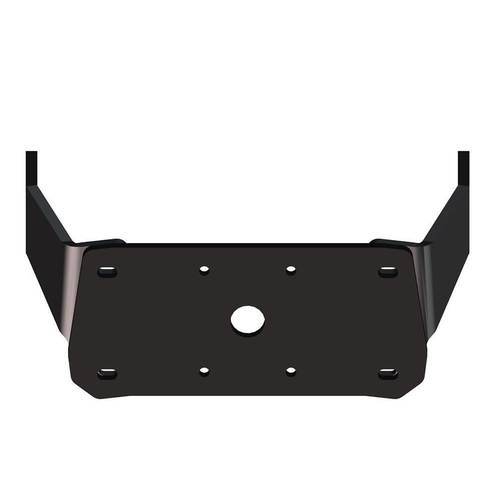 Power-Pole Pontoon Mount - 17.5-19" Riser - Black