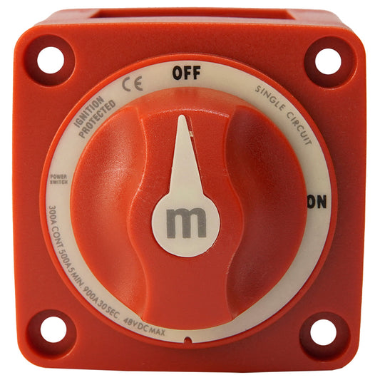Egis M-Series 300A Battery Switch Off/On Knob Actuator