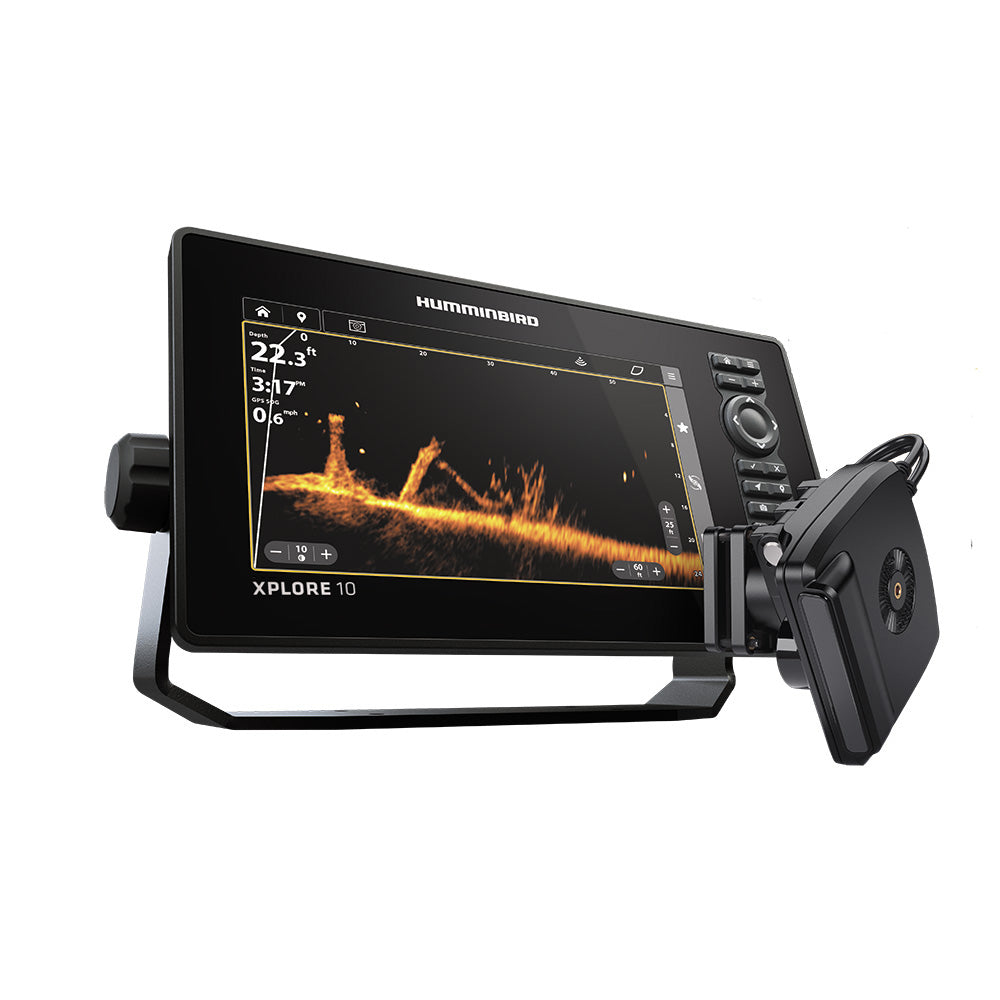 Humminbird XPLORE 10 CMSI+ Mega Live 2 Bundle w/Transom Mount Transducer