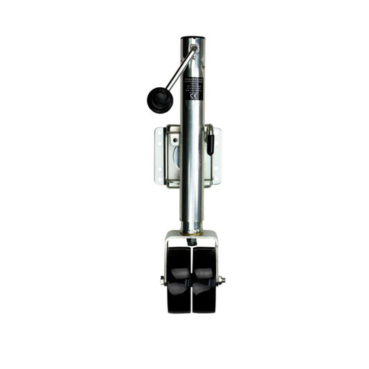 Powerwinch Saltwater Series Jack - 1500lb, Weld-On, Double Wheel, Zinc 500+ HR Salt Spray